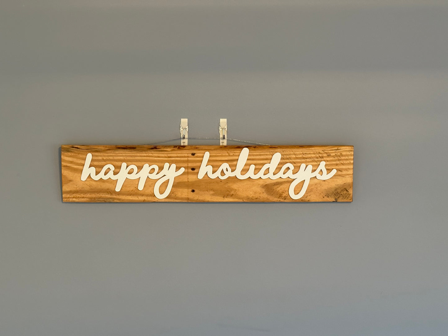 Happy Holidays Sign