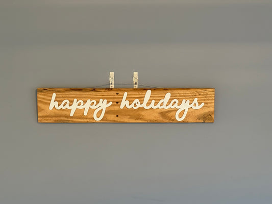Happy Holidays Sign