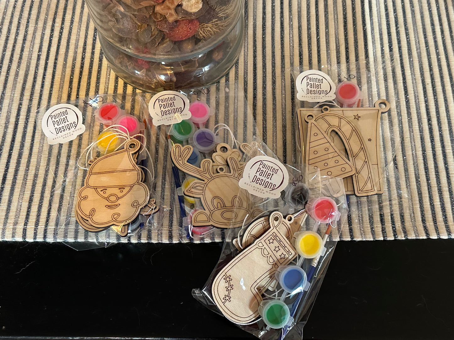 Paint your own ornament kit