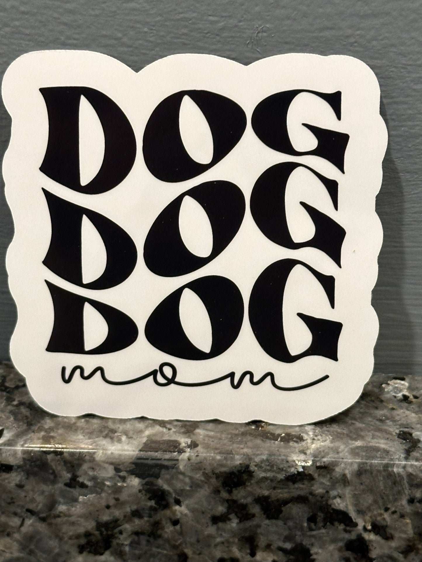 Dog Dog Dog Mom sticker