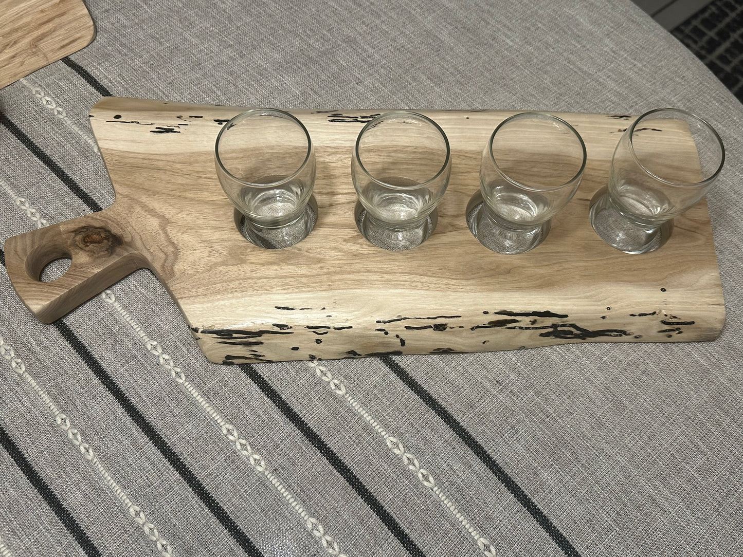 Beer flight with handle