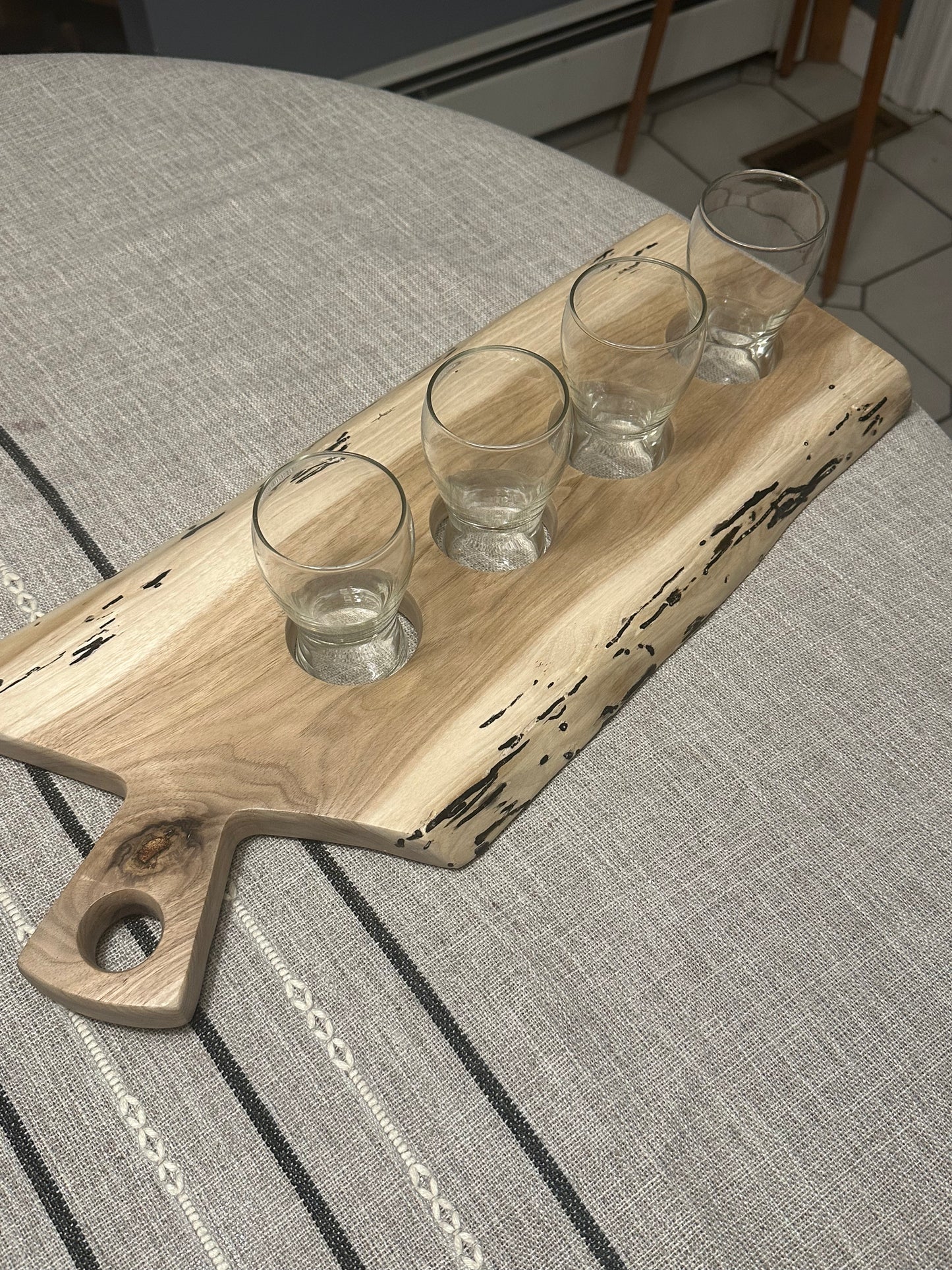 Beer flight with handle