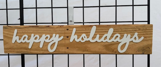 Happy Holidays Sign