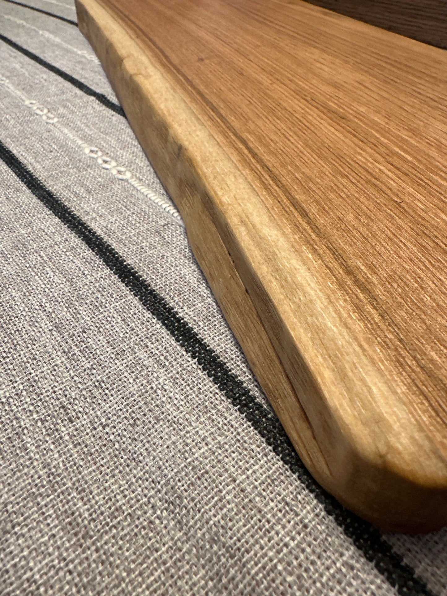 Butternut tray with handles