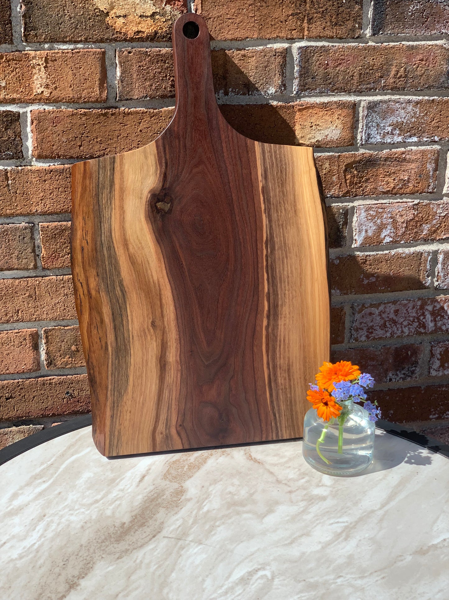 Live Edge Walnut charcuterie board, cutting board, cheese board, serving tray