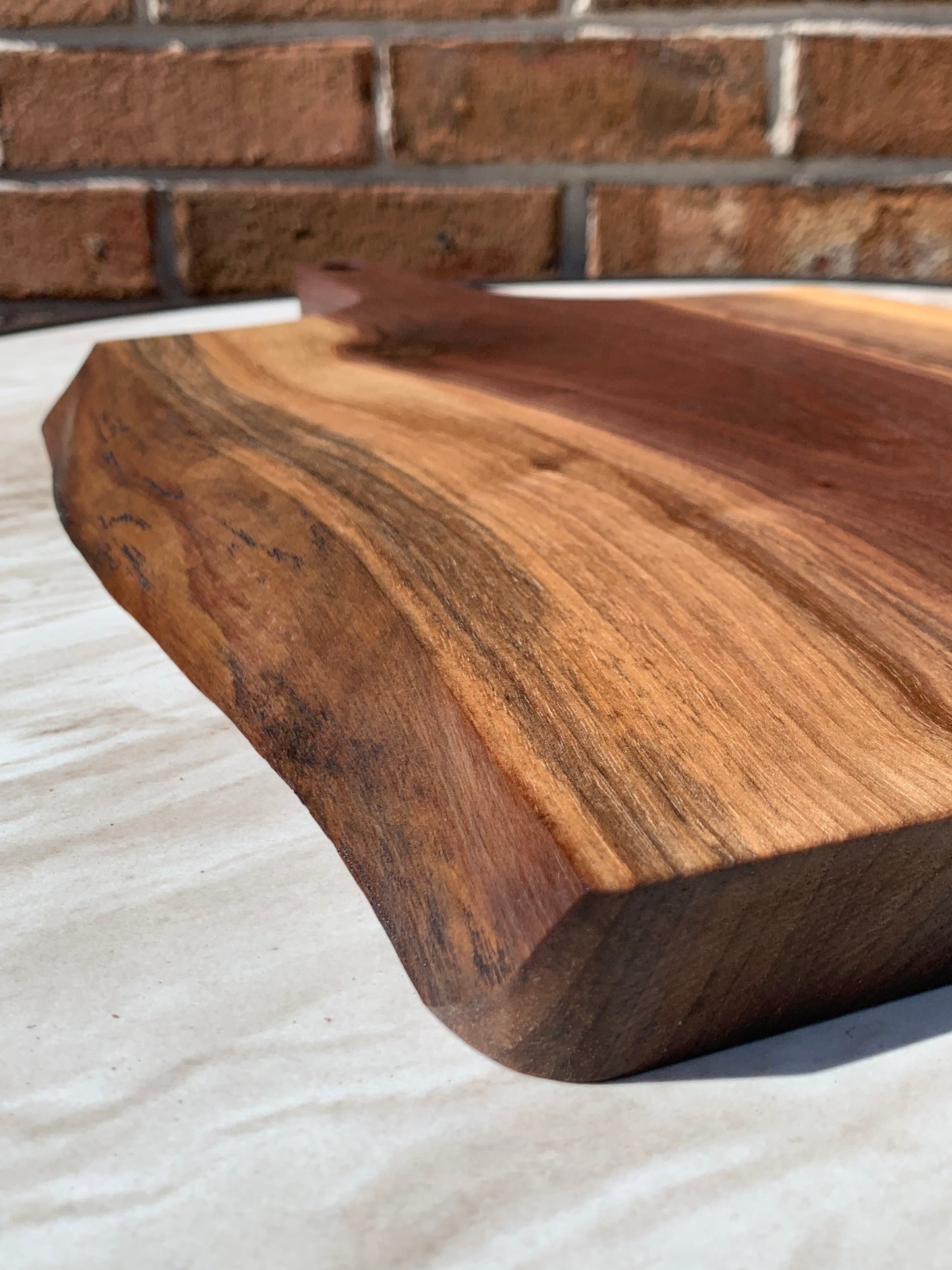 Live Edge Walnut charcuterie board, cutting board, cheese board, serving tray