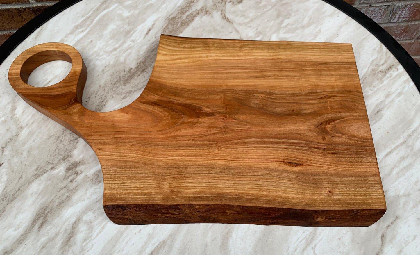 Cherry Live Edge charcuterie board, cutting board, cheese board, serving tray