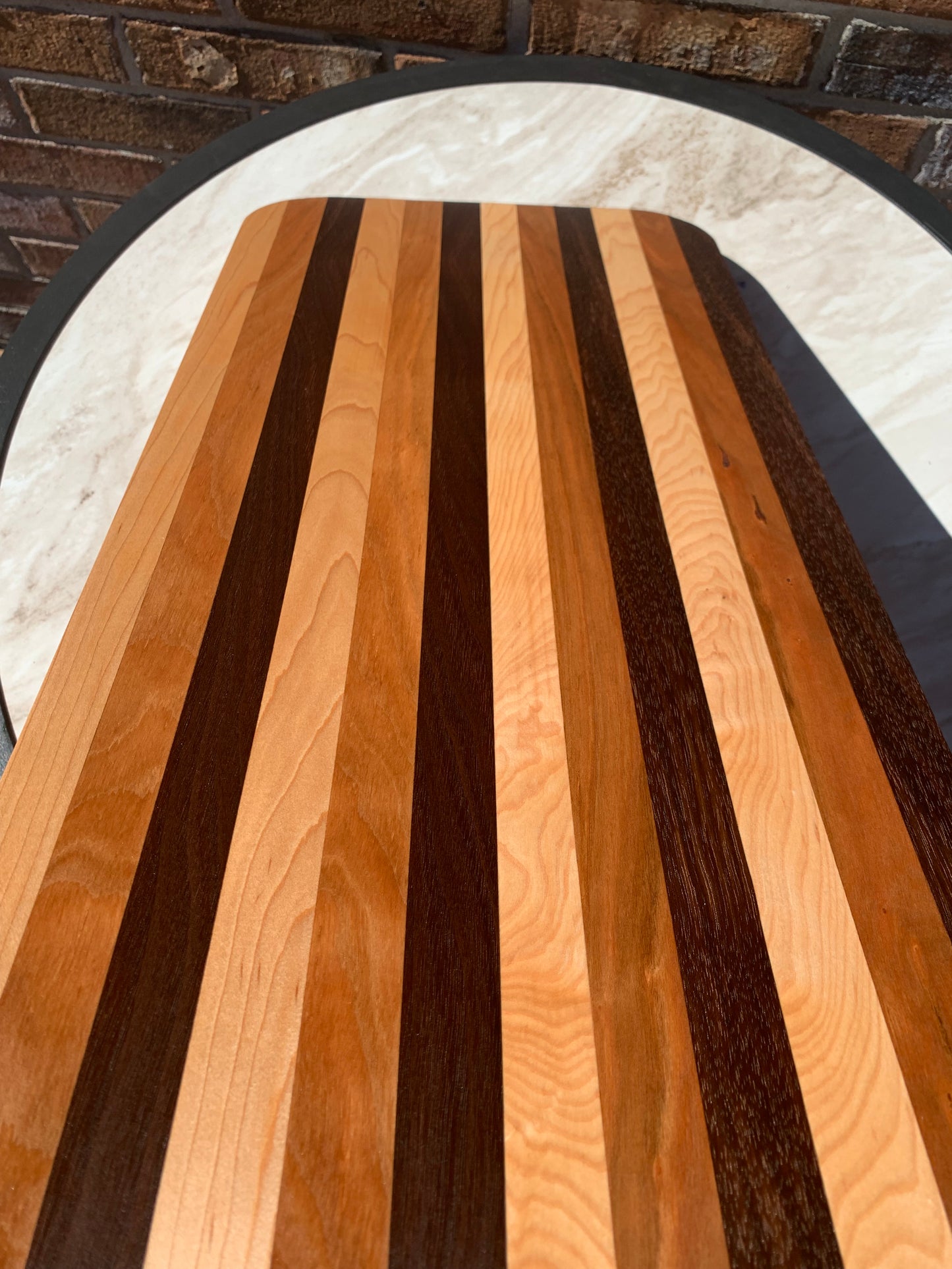 Walnut, Cherry, Maple charcuterie board, cutting board, cheese board, serving tray