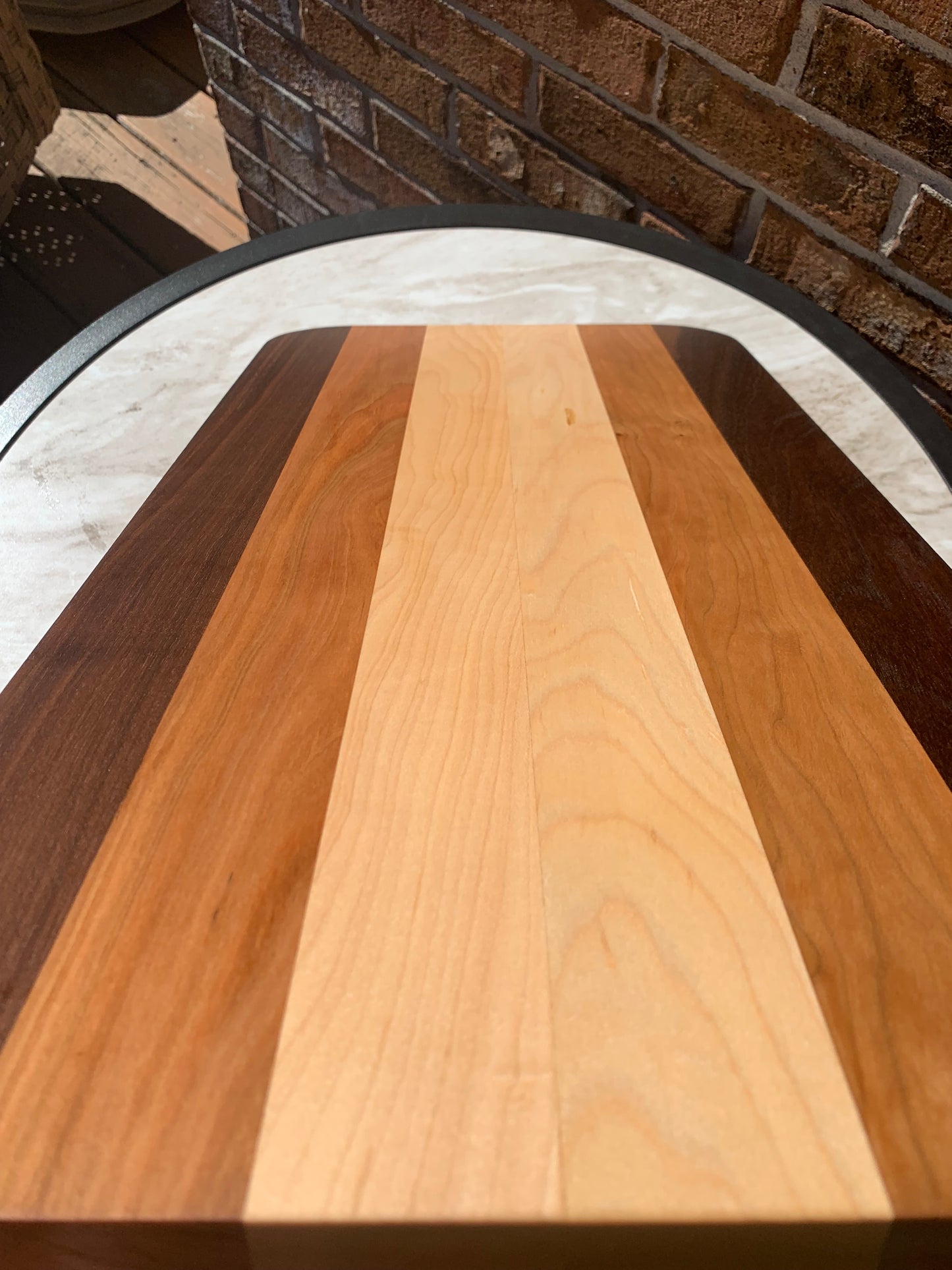 Walnut, Cherry, Maple charcuterie board, cutting board, cheese board, serving tray