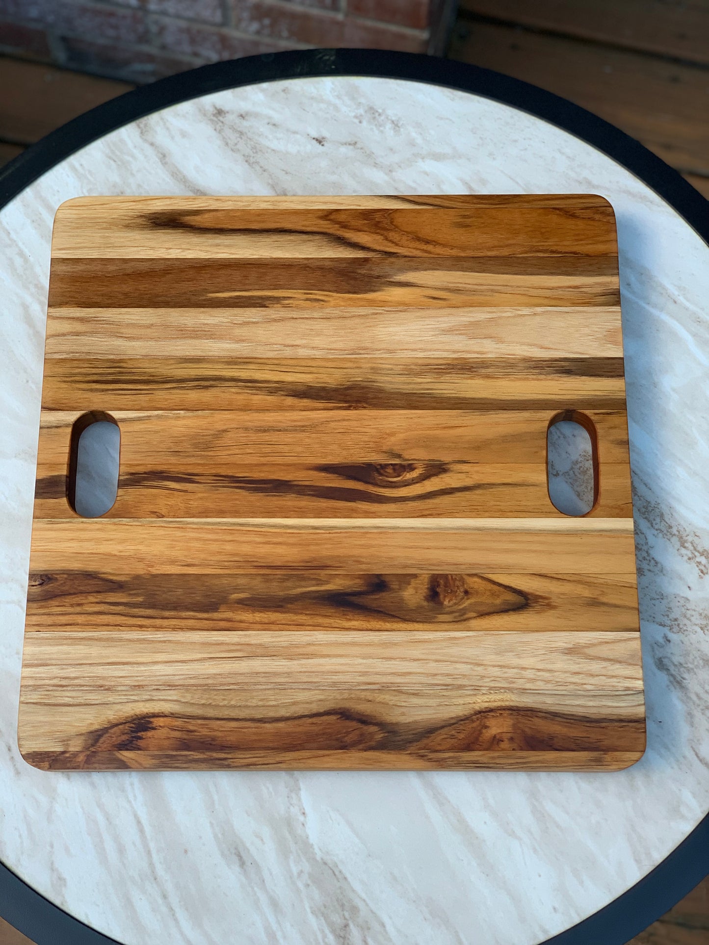 Teak charcuterie board, serving board, cutting board
