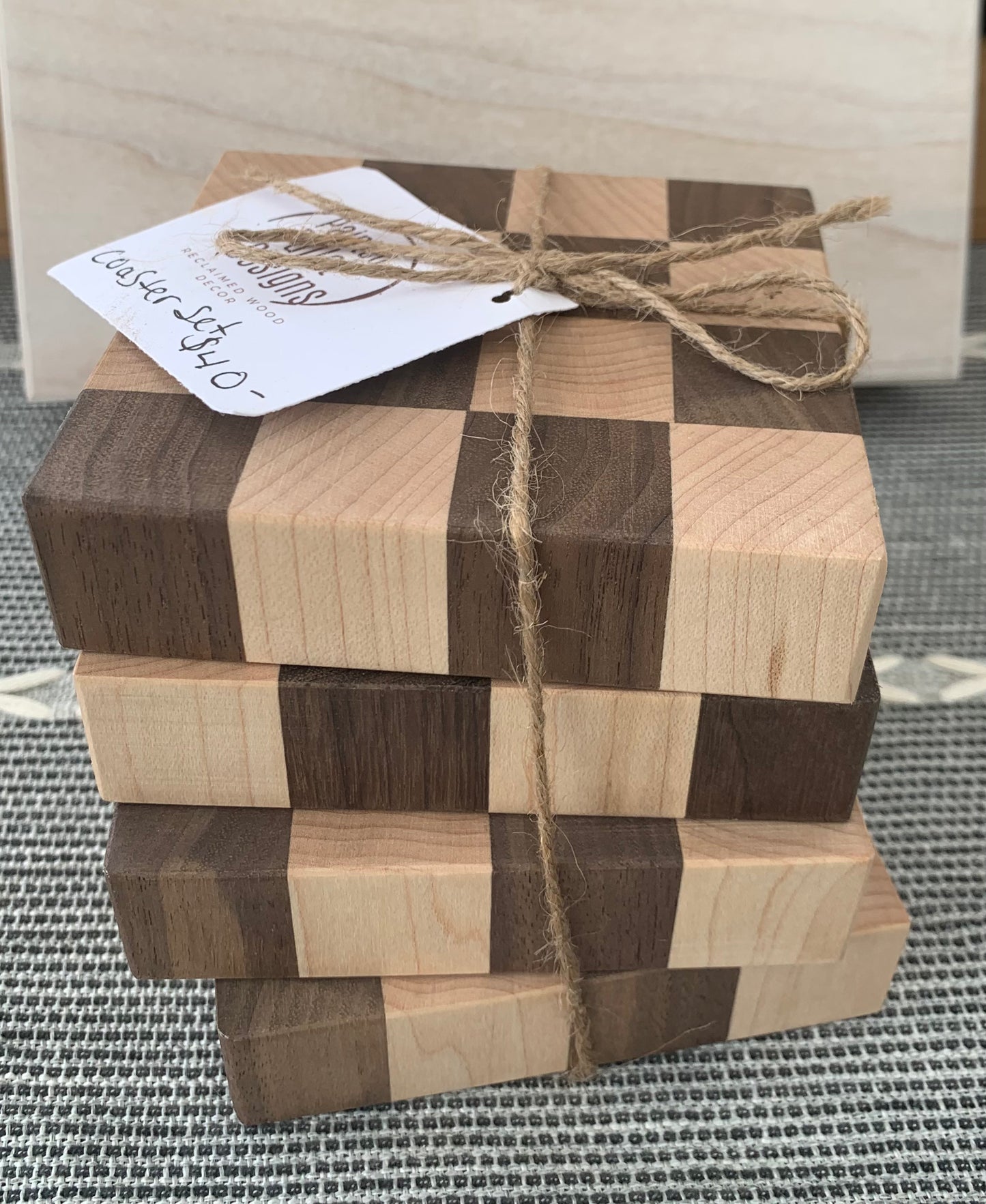 4 piece coaster set