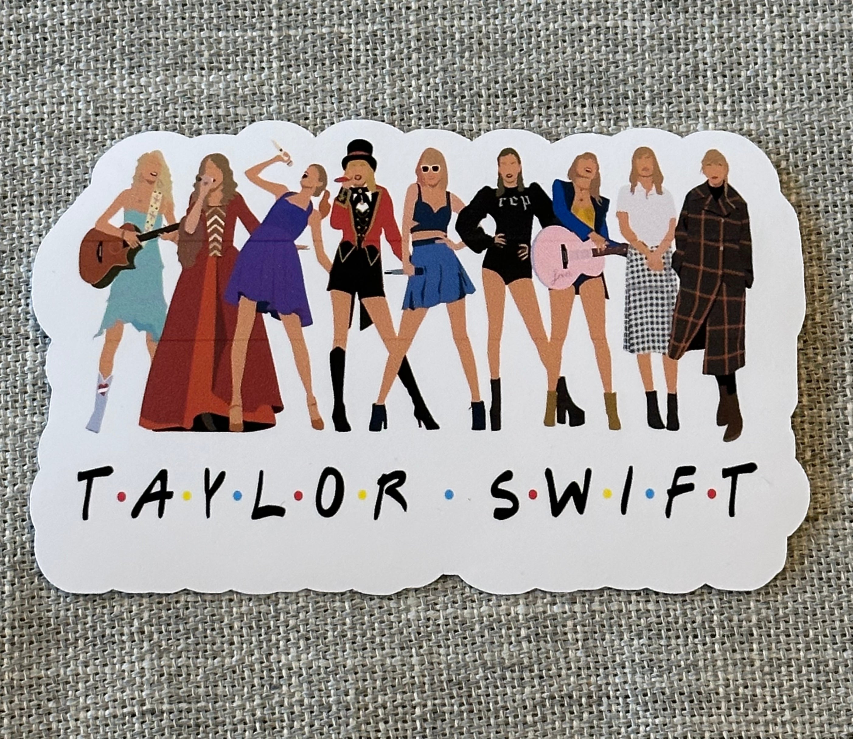 Taylor Swift Eras sticker – PaintedPalletDesigns