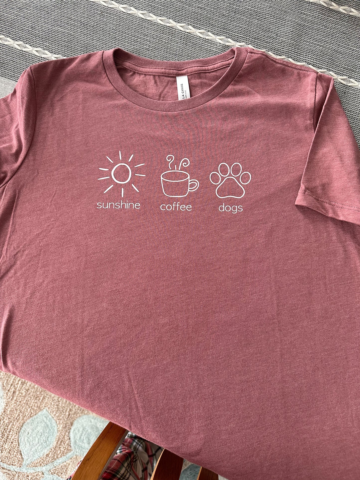 Sunshine Coffee Dogs T-shirt- Pre-order
