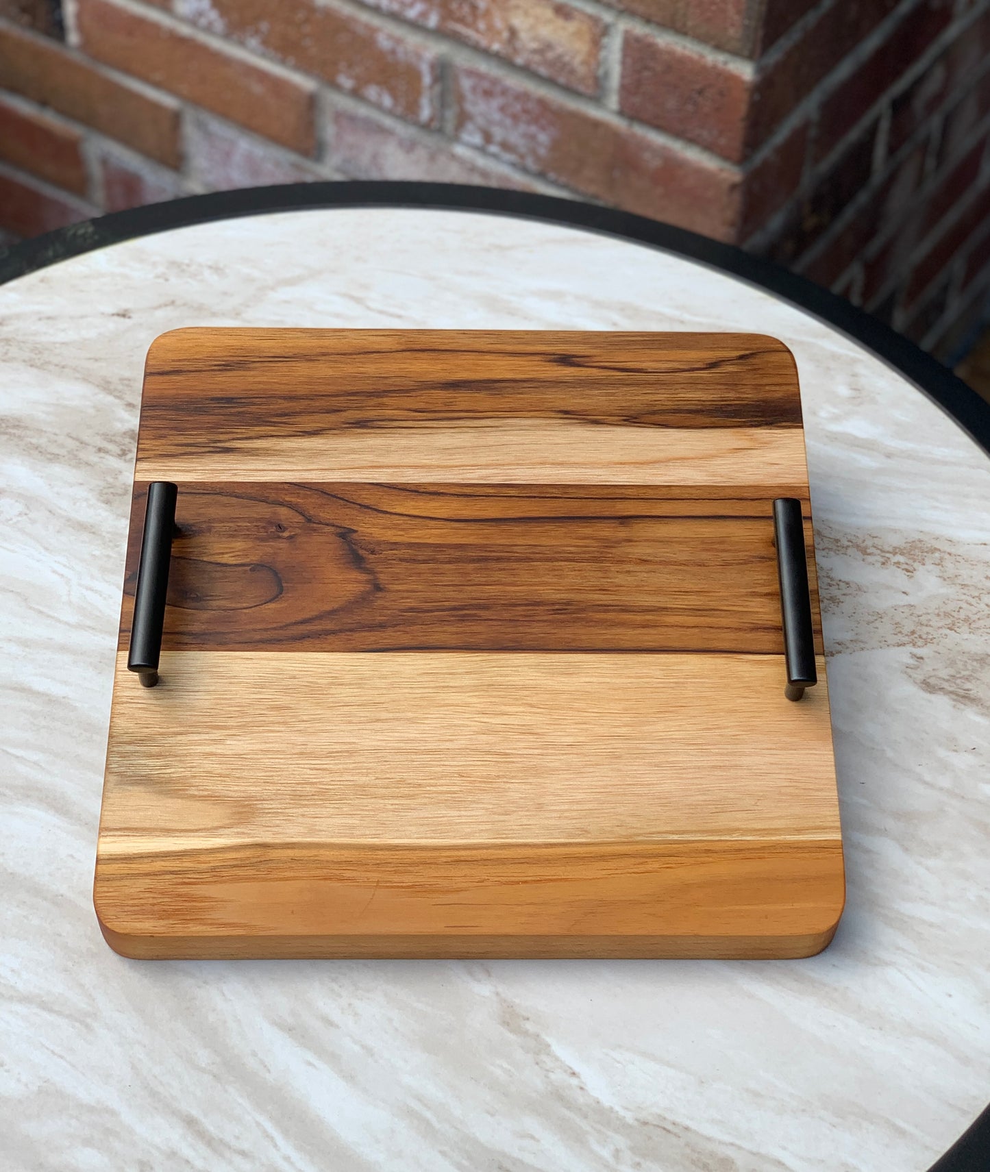 Teak charcuterie board, cheese board, serving tray