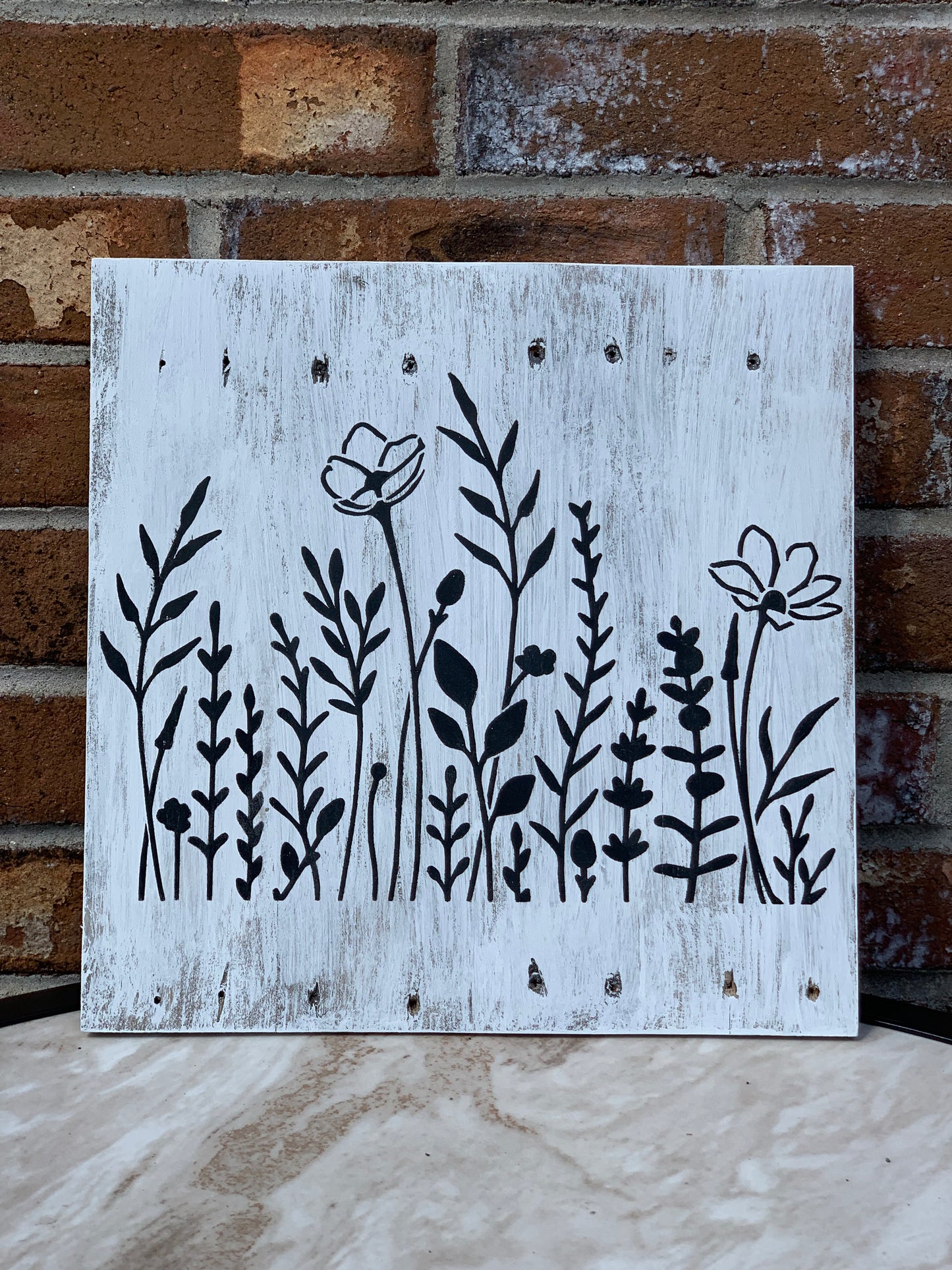 Wildflower sign