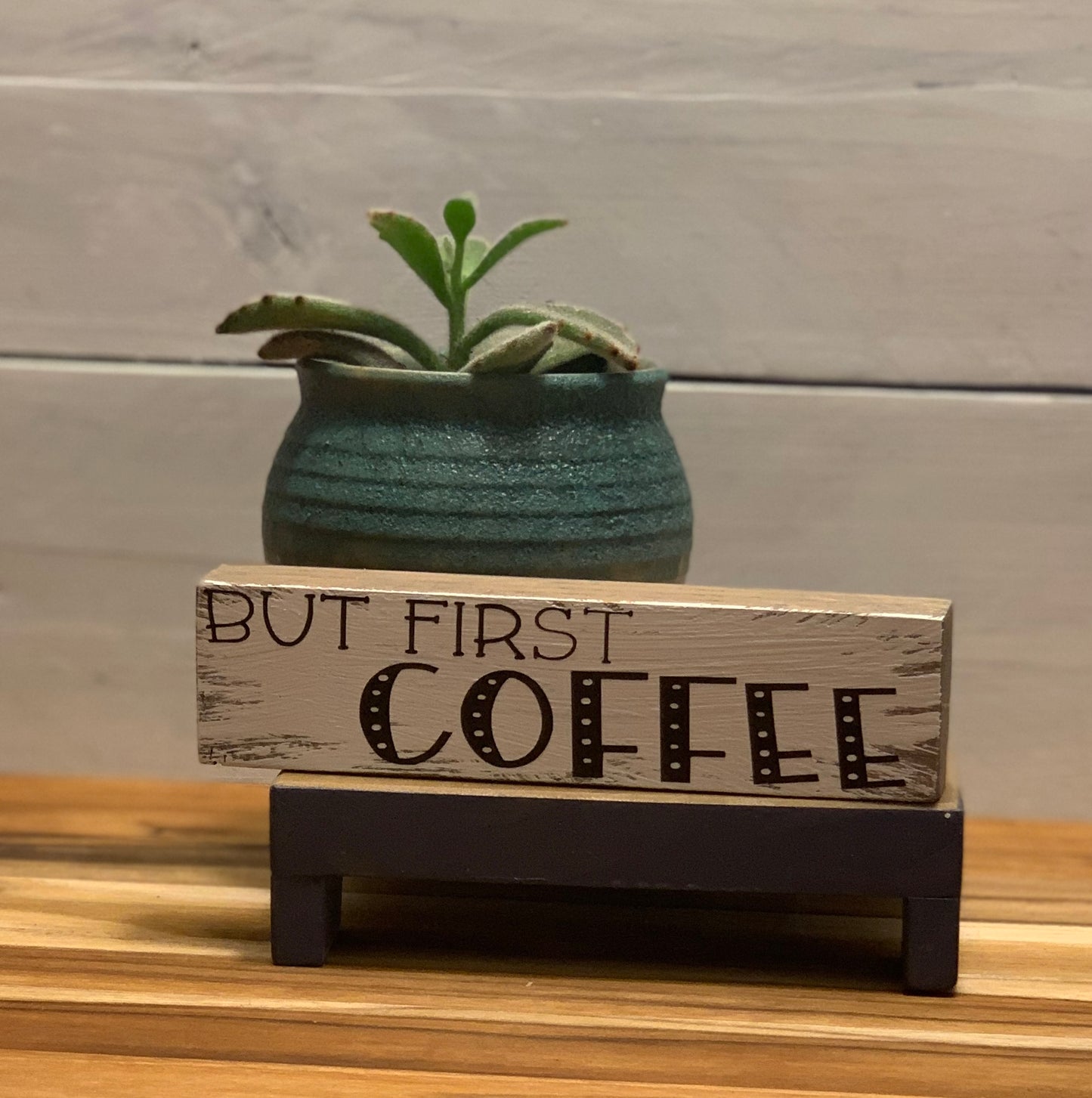 But first coffee mini sign