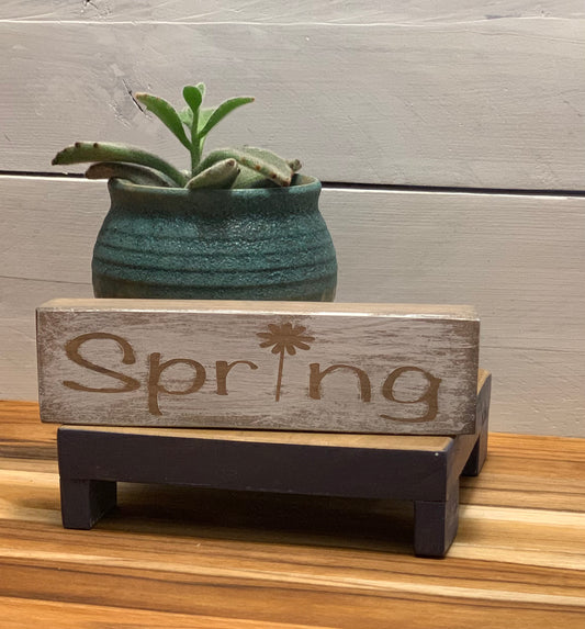 Spring mini sign